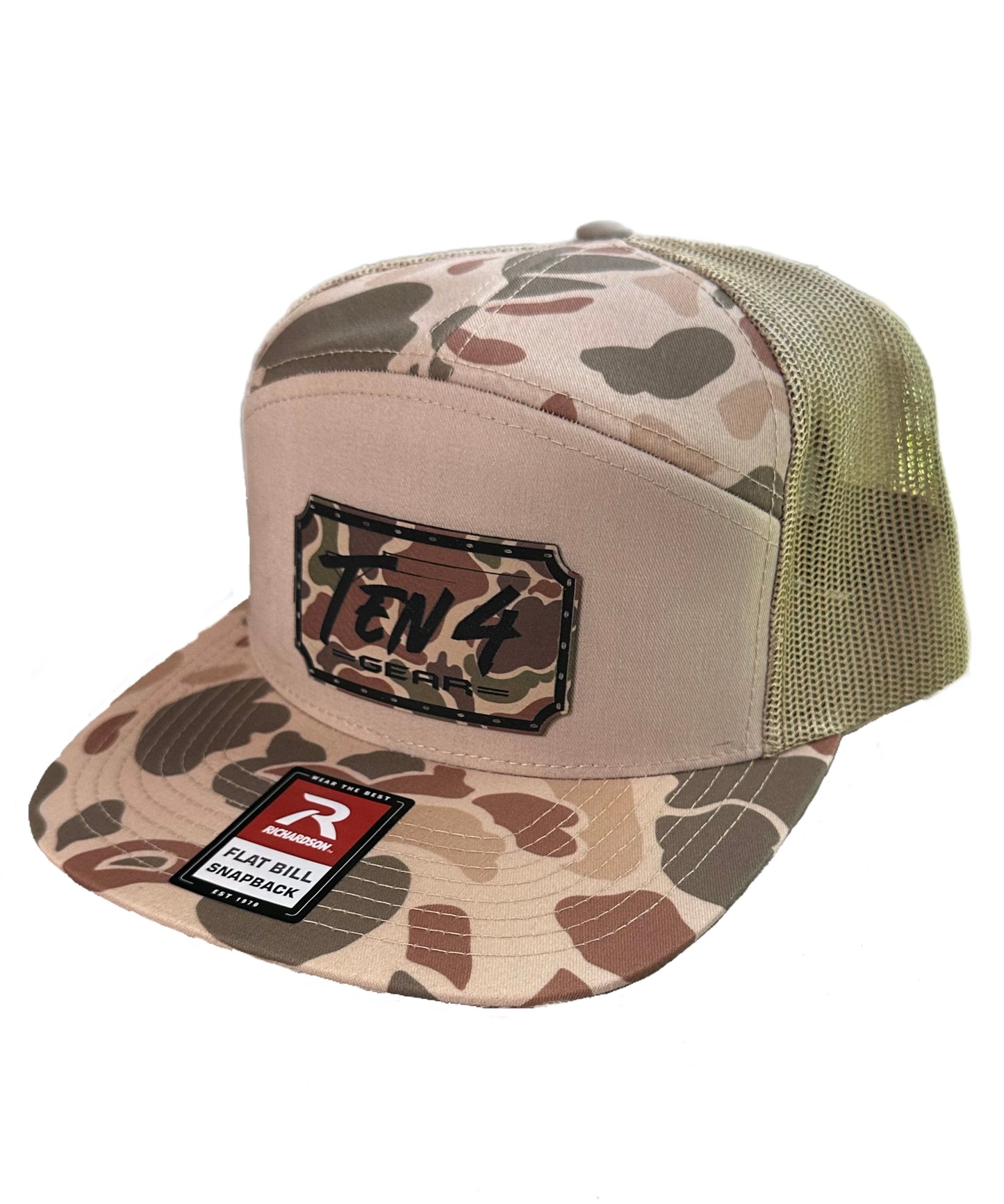 D/Duck Camo 7 Panel Hat