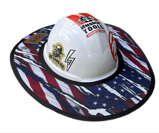 The Patriot - Hard Hat Sun Shade Visor