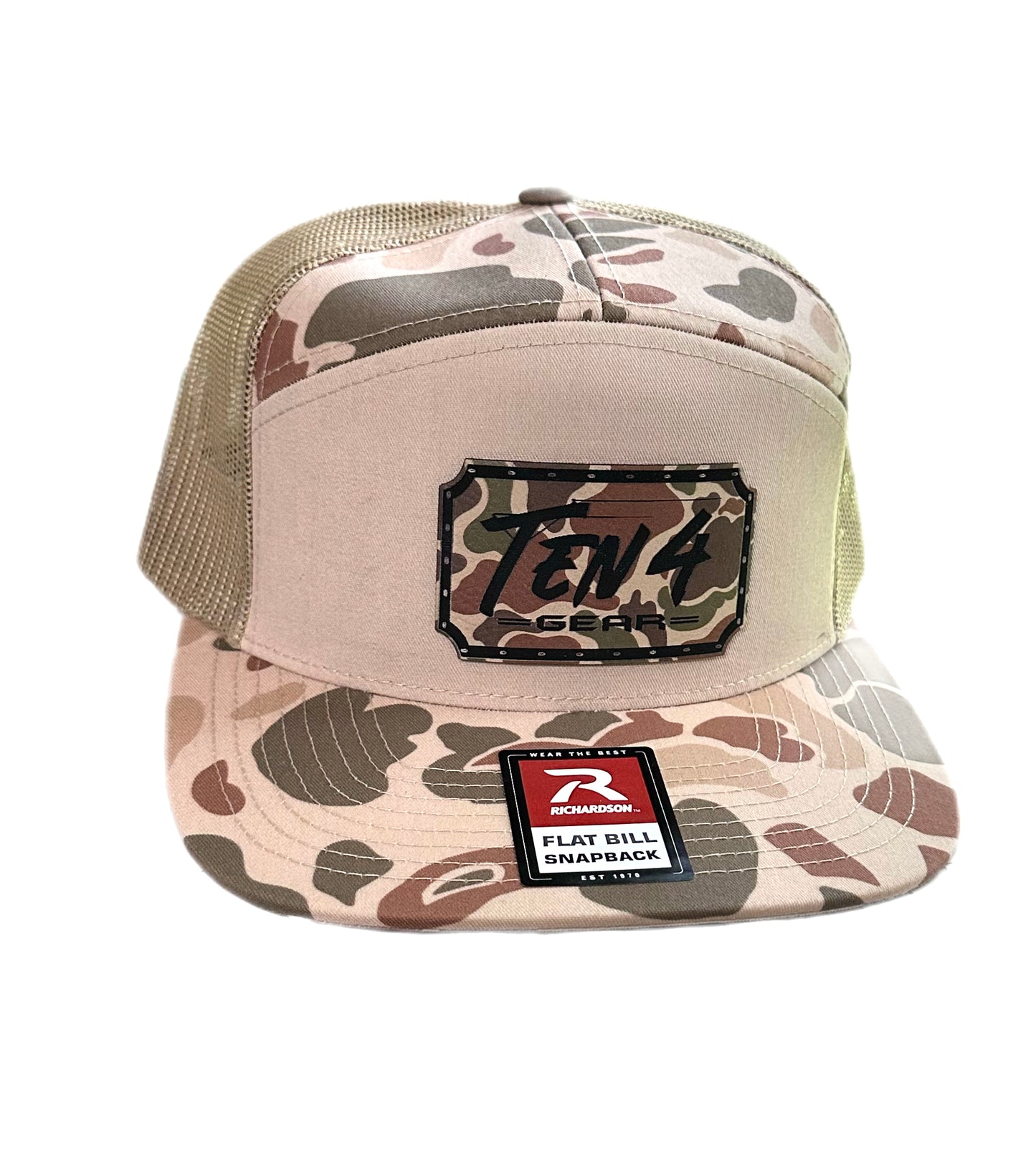 D/Duck Camo 7 Panel Hat