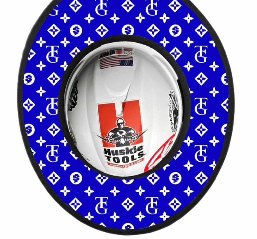 TG Royal Hard Hat Sun Shade Visor – Water-Resistant Worksite Visor for Full Brim & Kask Hard Hats