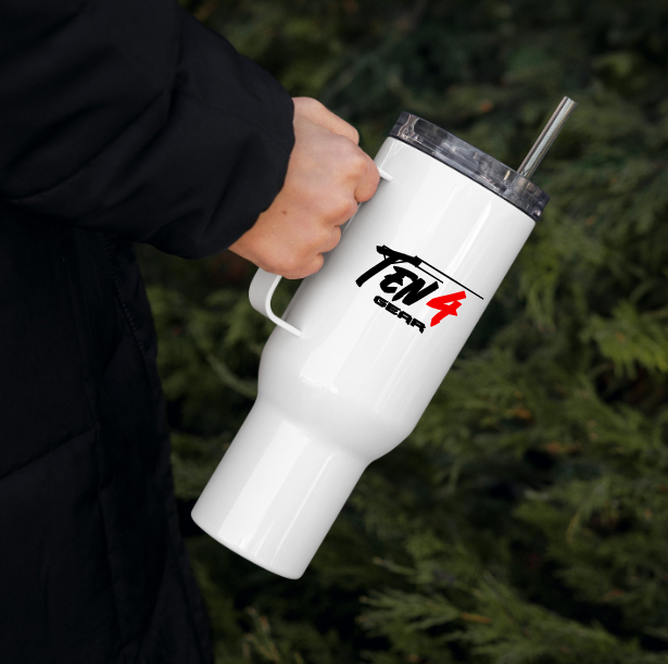 Taza de viaje de 40 oz con asa