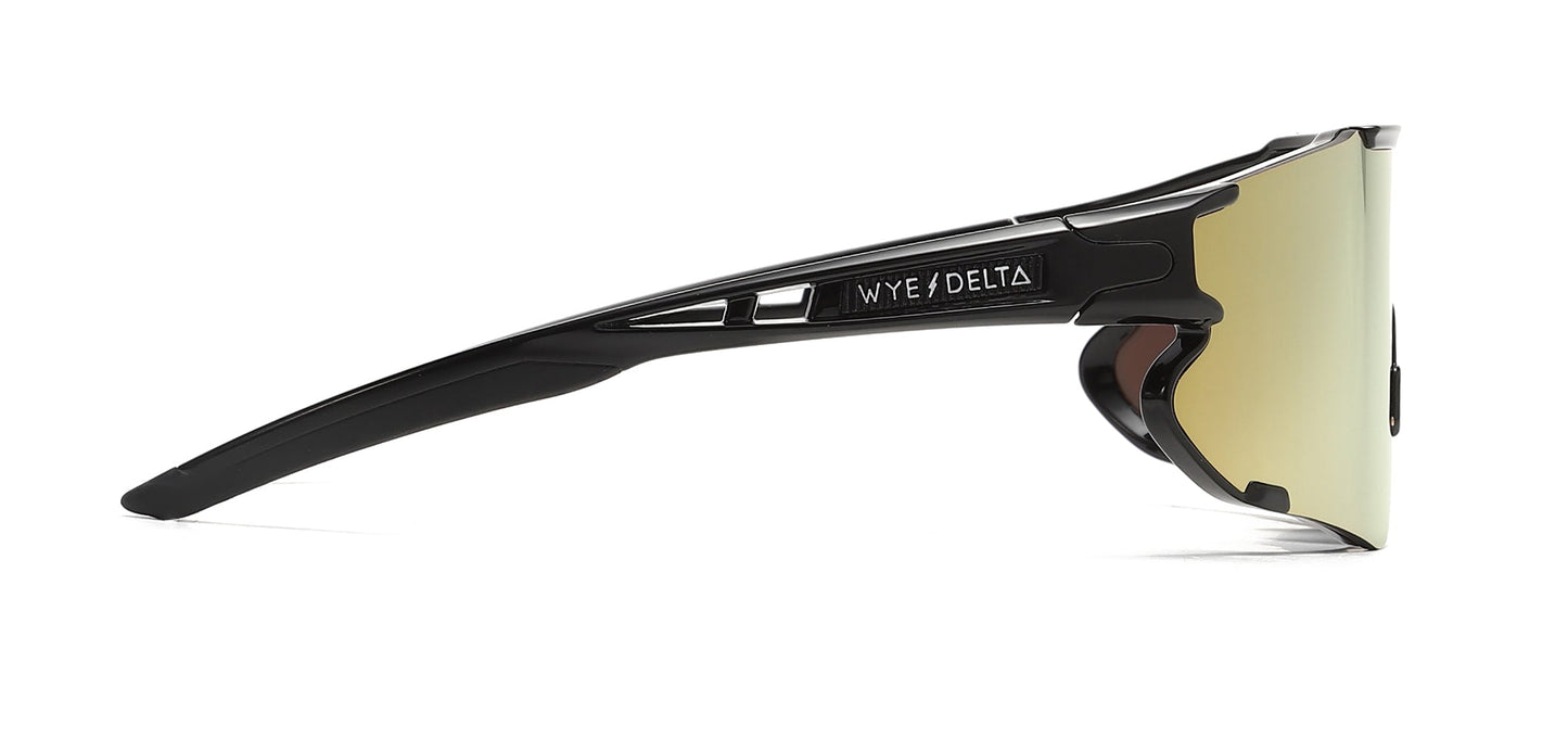 Z87+ HiViz Black Gold Mirror Polarized