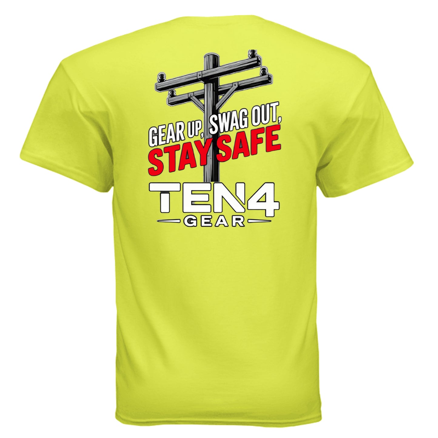 SAFETY GREEN - BACK