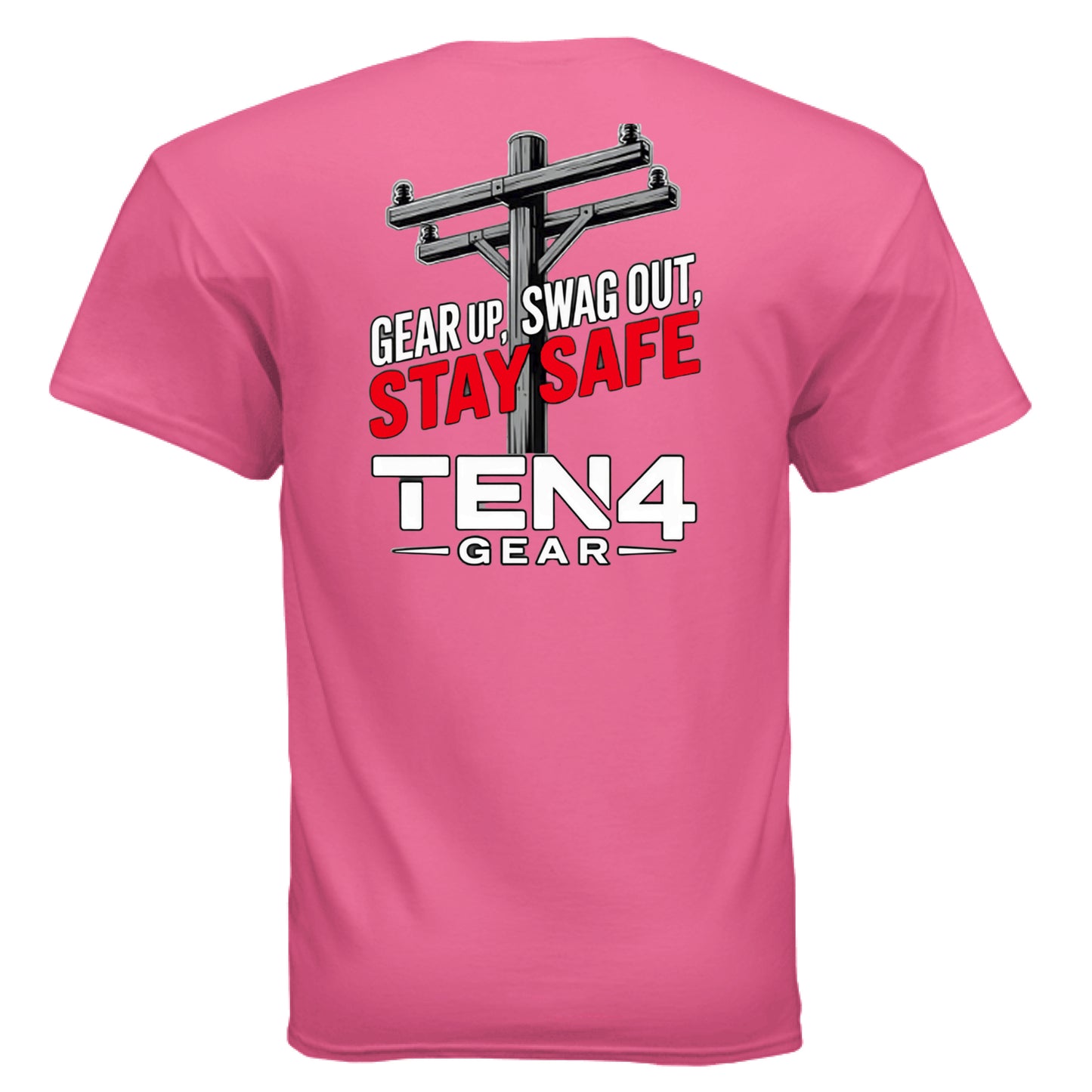 SAFETY PINK - BACK