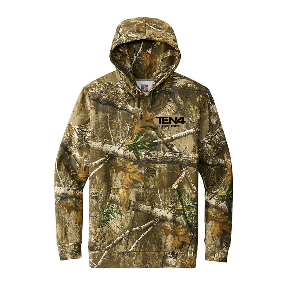 TEN4 Country Roots Hoodie actual front product mockup
