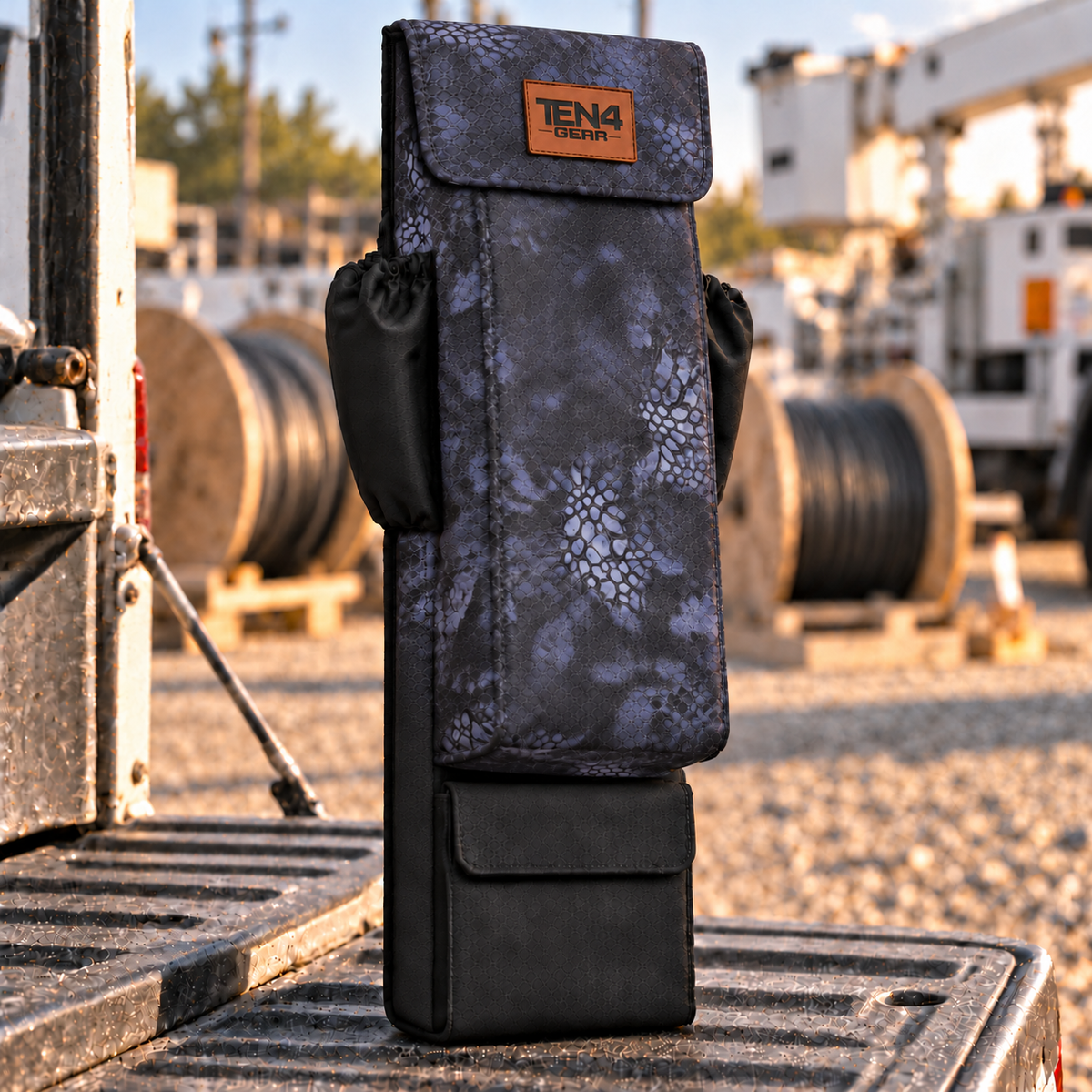 Typhon Utility Glove & Sleeve Bag — 29 inch Velcro Flap; extra bottom pocket; approved TEN4 GEAR patch