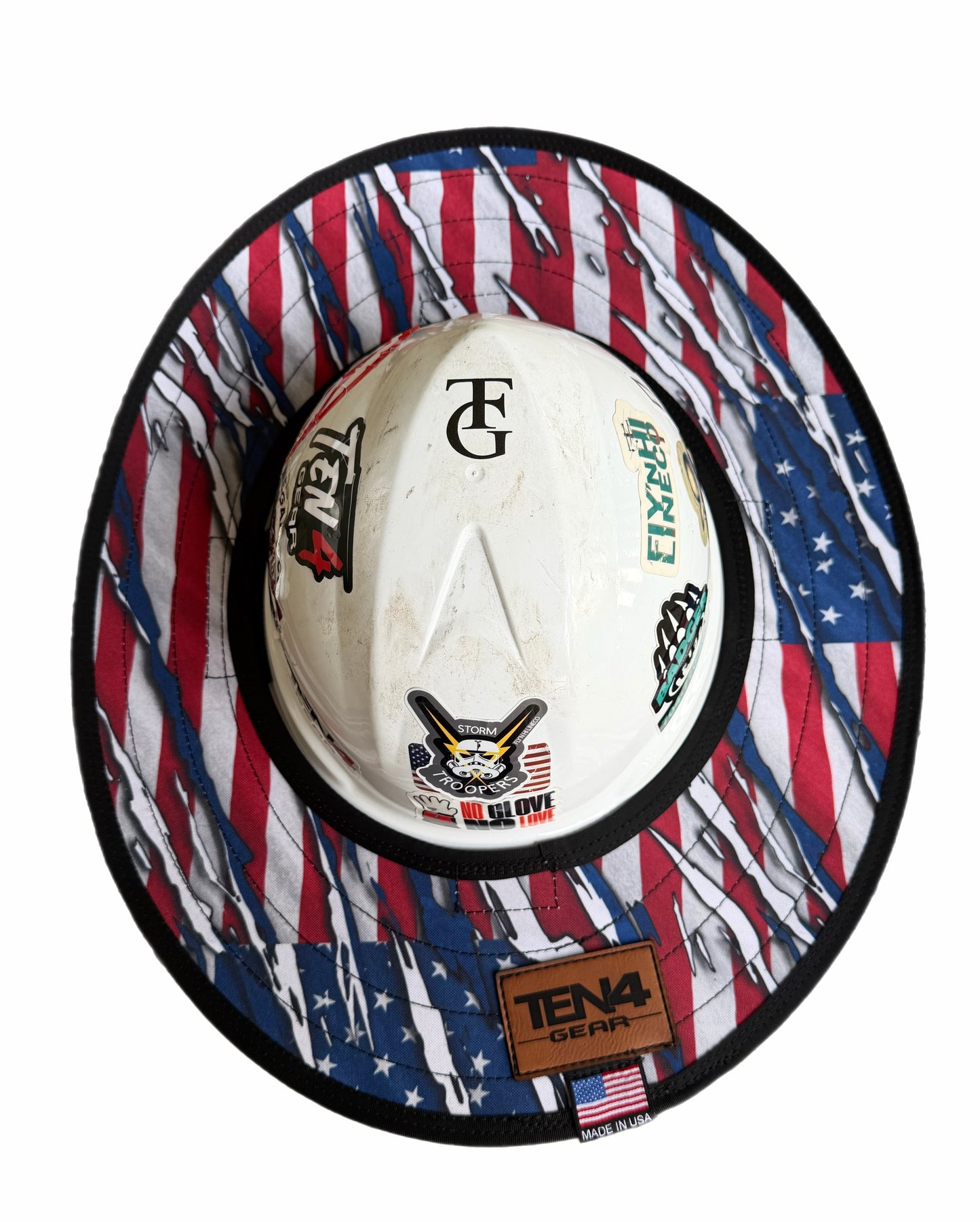 The Patriot - Hard Hat Sun Shade Visor
