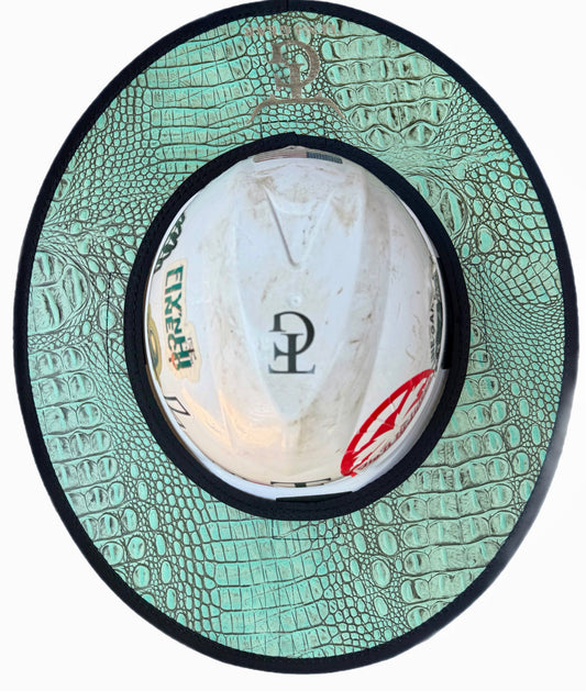 Low Country- Salty Gator Leather Sunshade