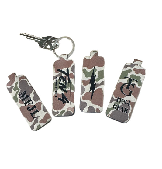 Duck Camo Drag Tag