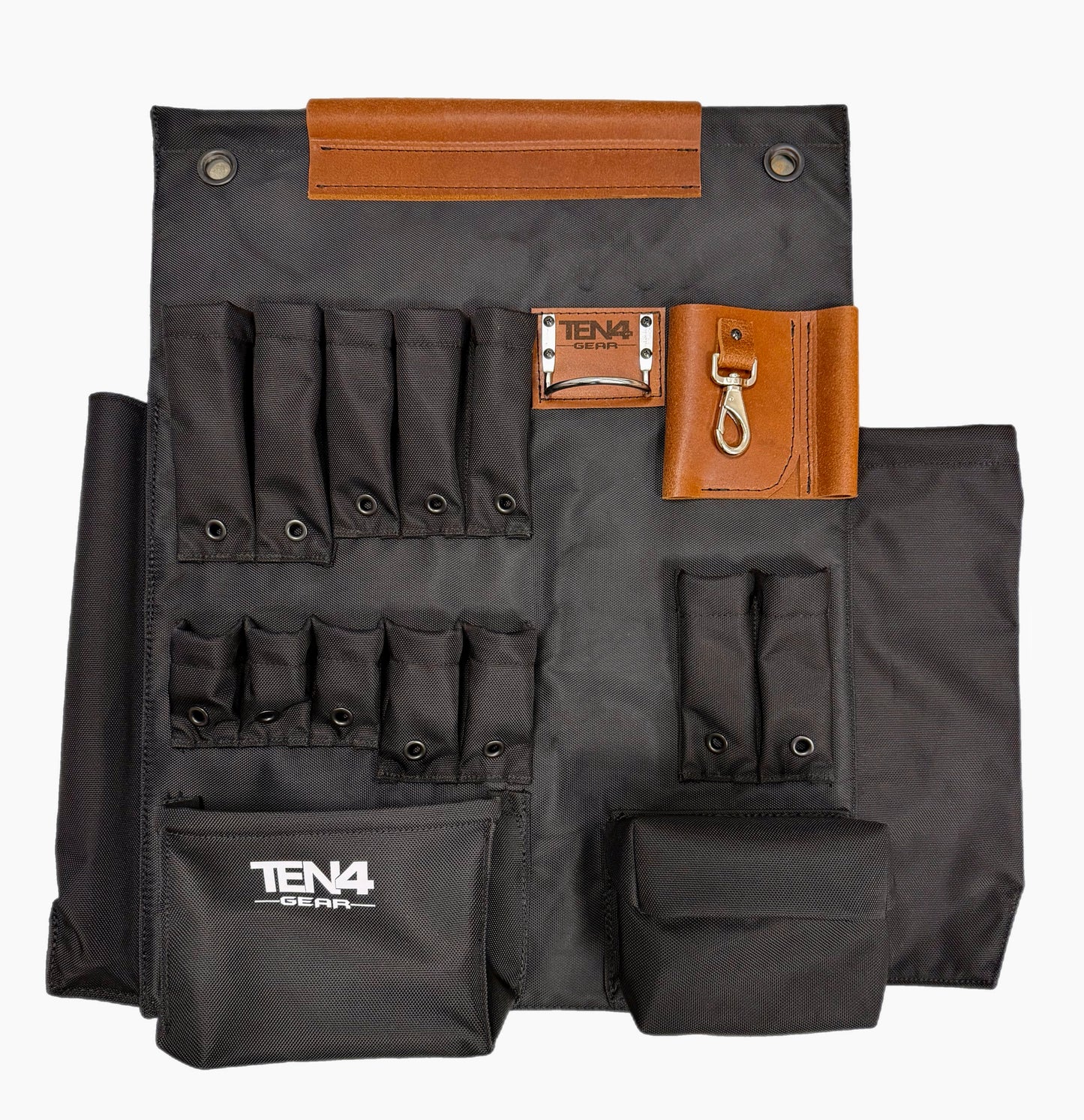 24" Lineman Bucket Tool Board – 12-Pocket Tool Apron for Bucket Trucks | Electrician & Utility Crew Organizer