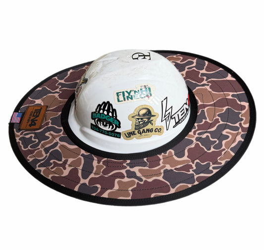 LT Duck Camo - Hard Hat Sun Shade Visor