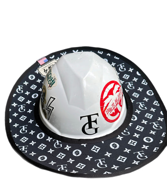 TG -Black- Hard Hat Sun Shade Visor