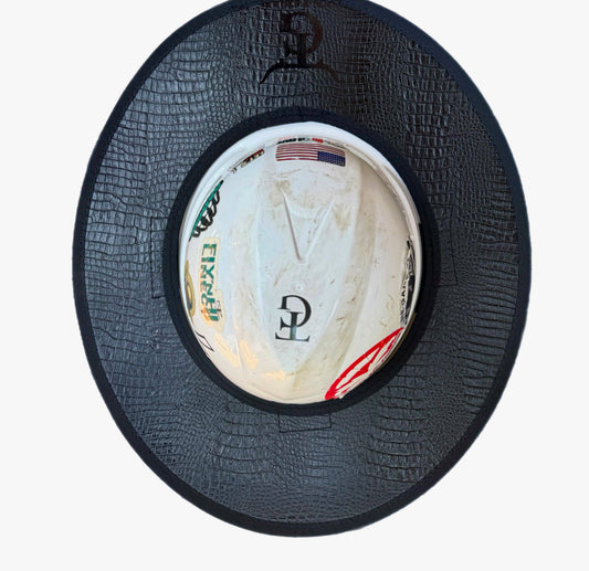 Low Country- BlackWater Gator Leather Sunshade