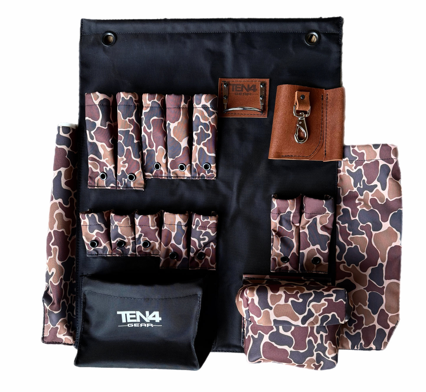 24" Lineman Bucket Tool Board – 12-Pocket Tool Apron for Bucket Trucks | Electrician & Utility Crew Organizer