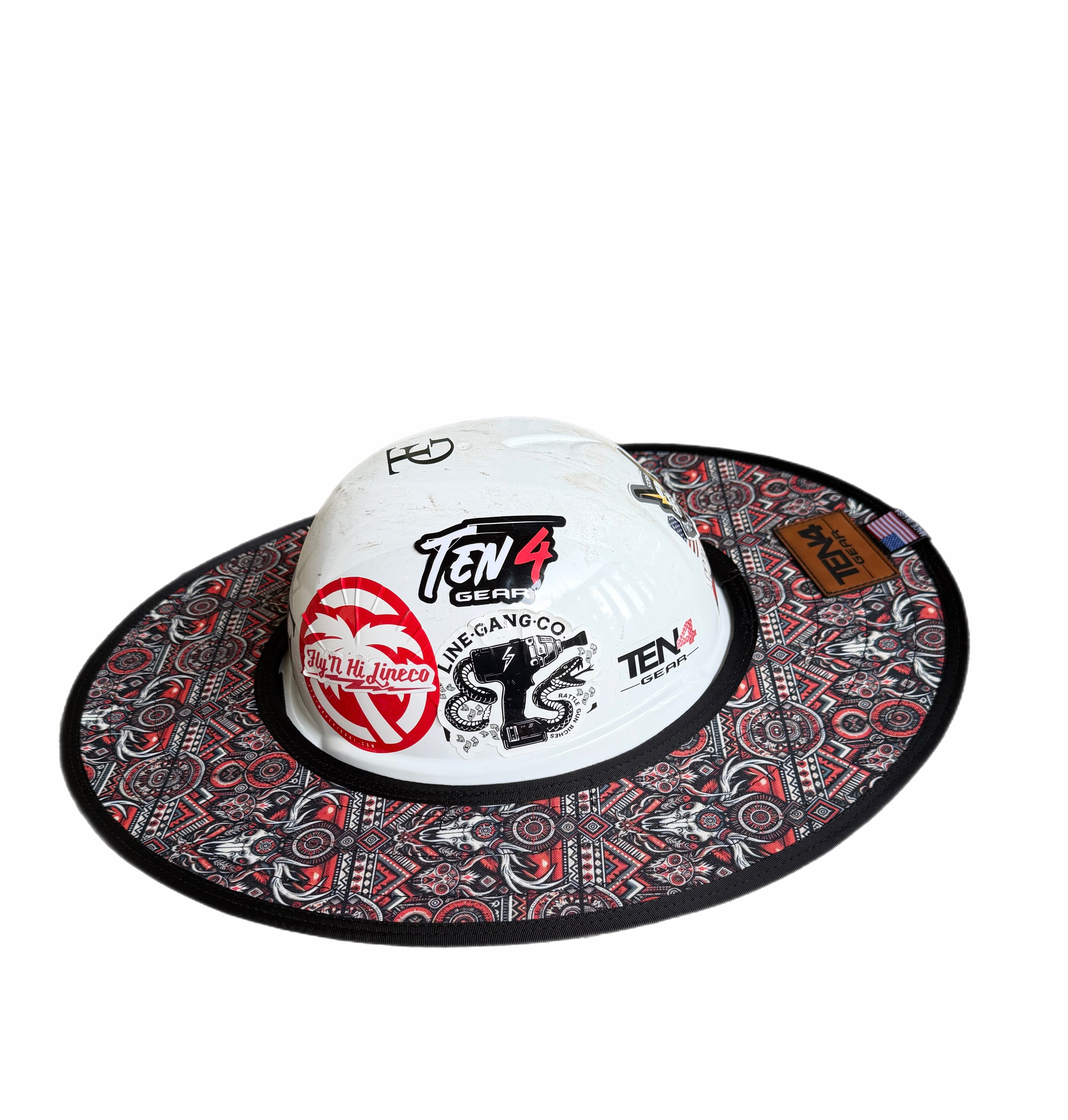 The Cowboy Hard Hat Sun Shade Visor | Ten4 Gear