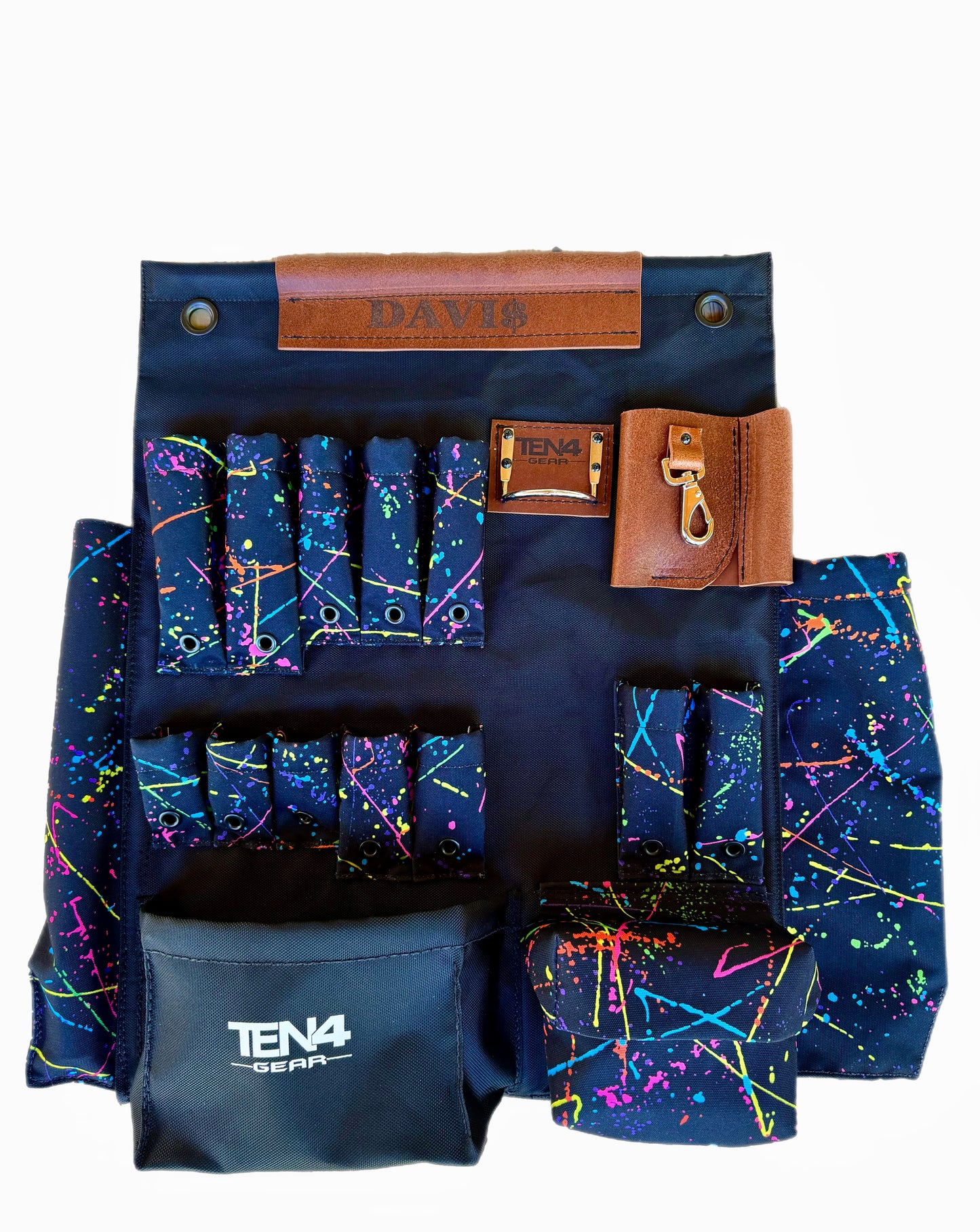 24" Lineman Bucket Tool Board – 12-Pocket Tool Apron for Bucket Trucks | Electrician & Utility Crew Organizer