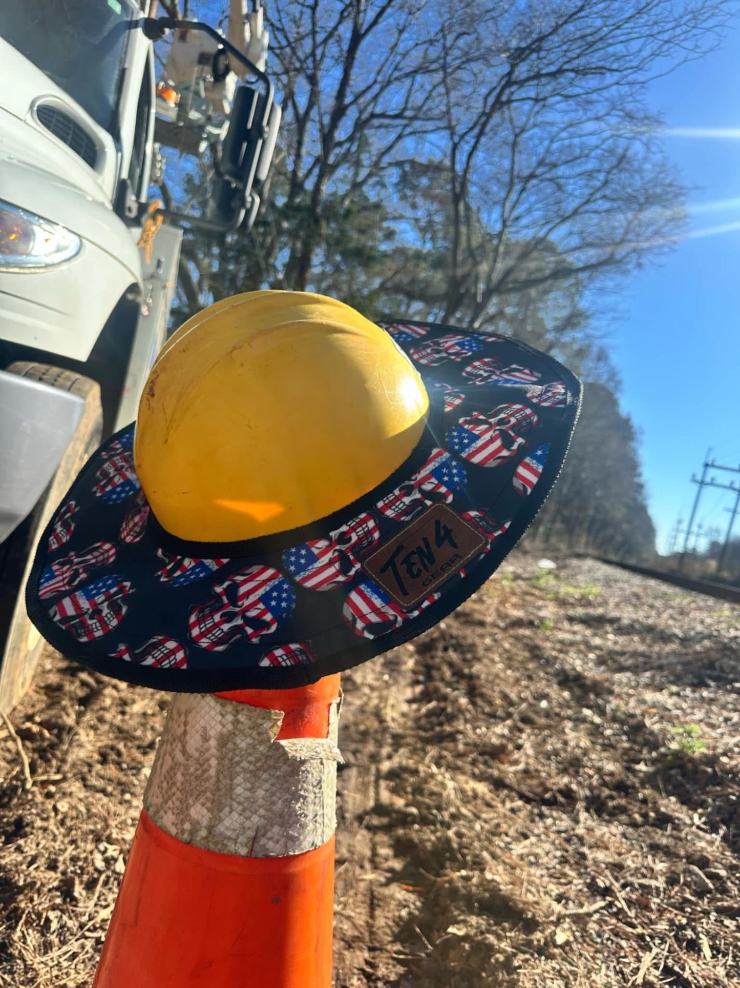 The Badass - Hard Hat Sun Shade Visor