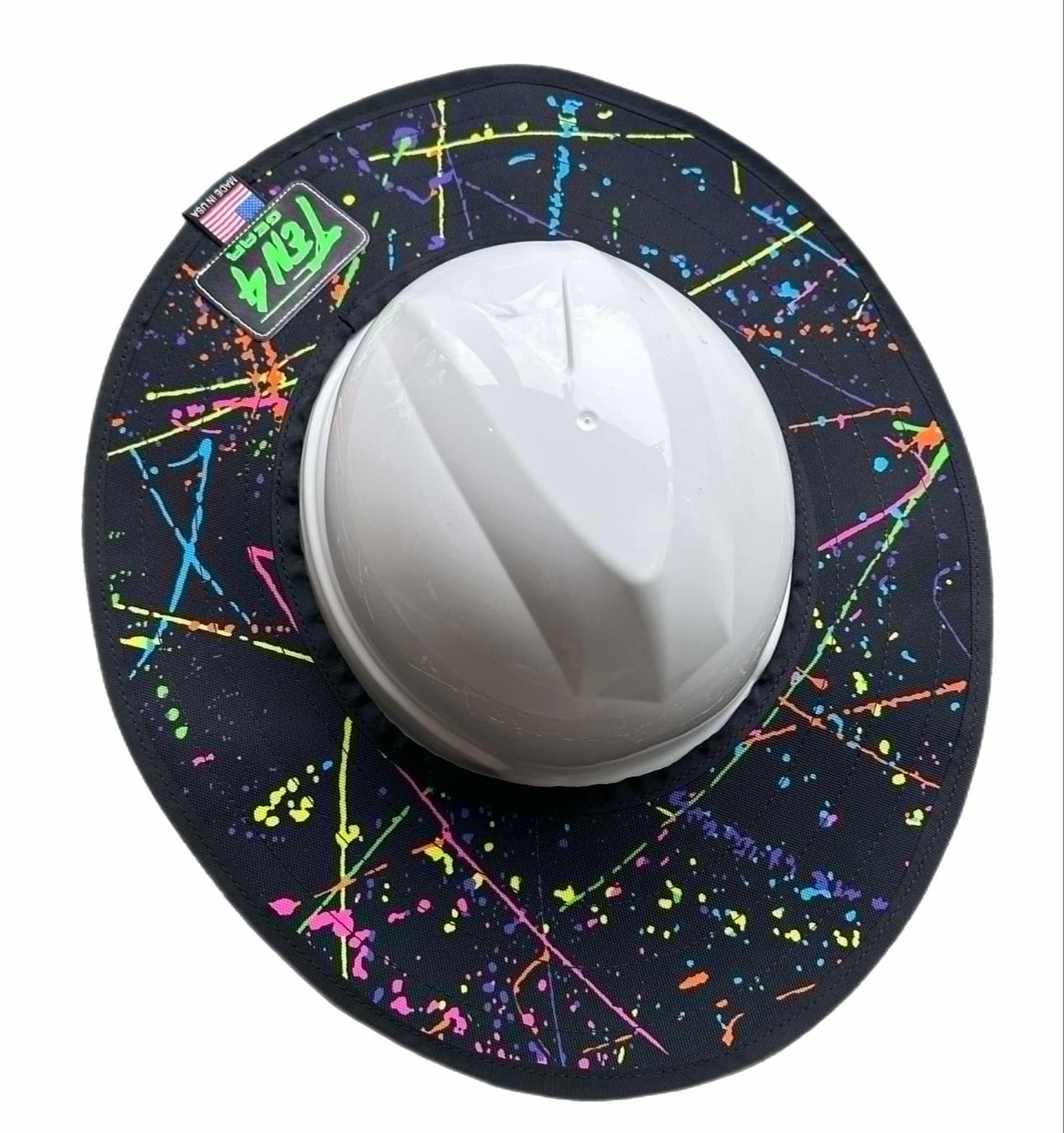 Splatter - Hard Hat Sun Shade Visor