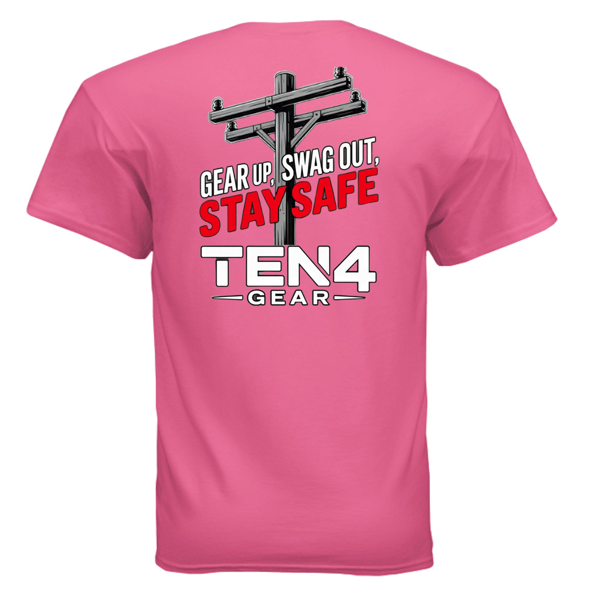 SAFETY PINK - BACK