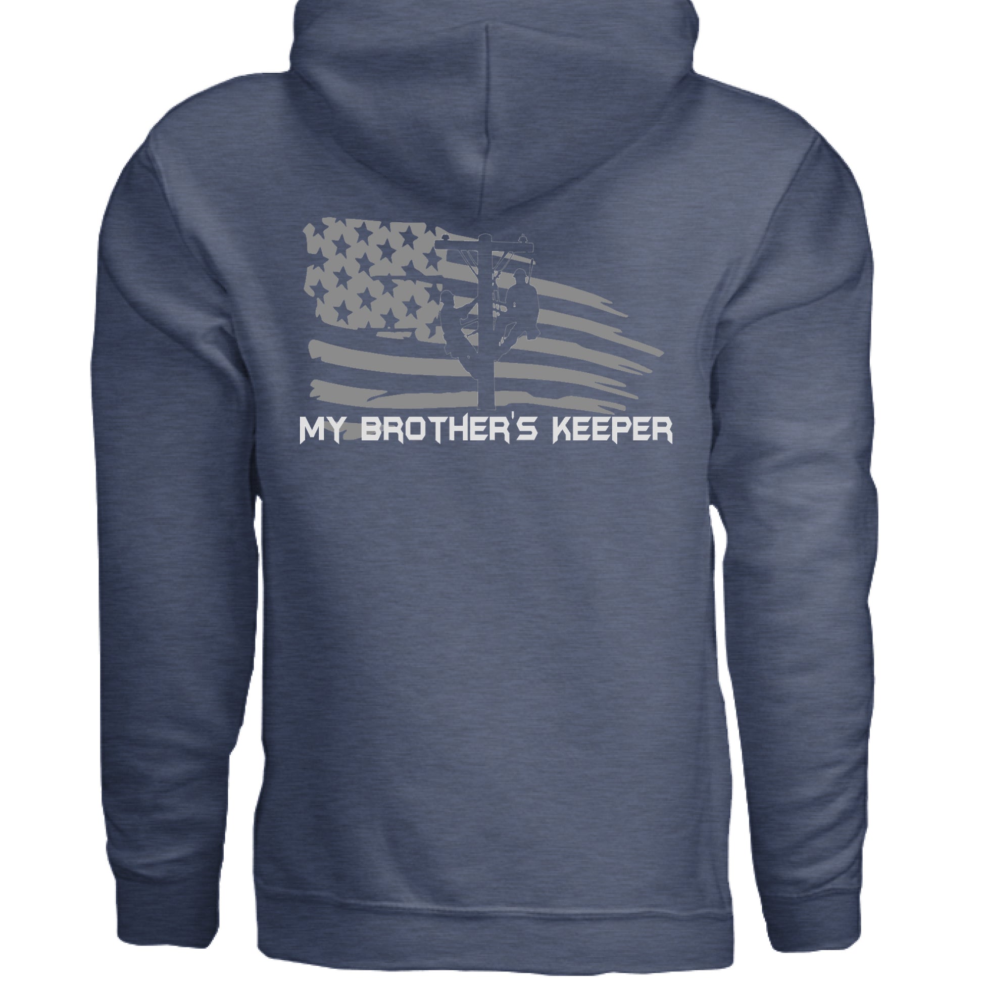 Heather Sport Dark Navy - BACK