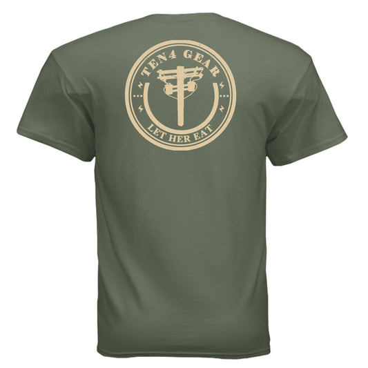 MILITARY GREEN - G200 - BACK