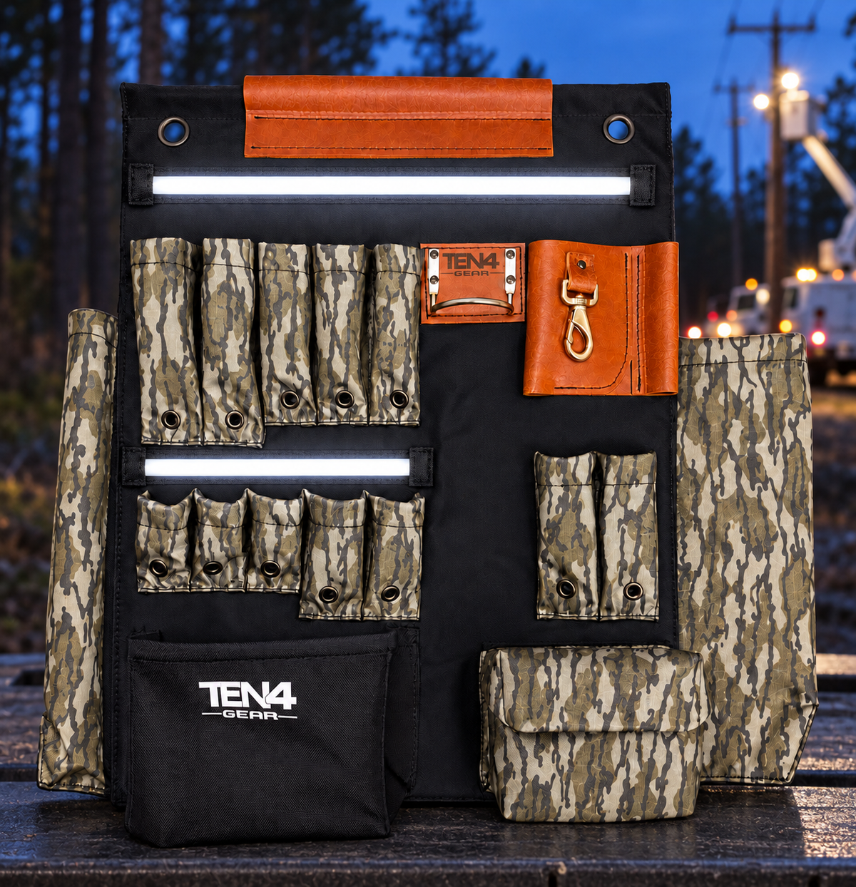 TEN4 Gear bottomland 24 inch g at an outdoor utility worksite