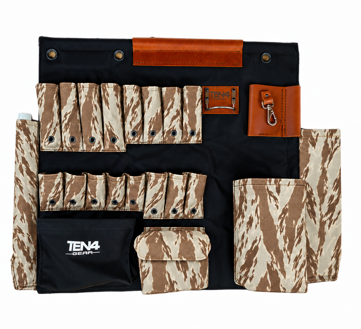 TEN4 Gear Desert Tiger Stripe 32″ Lineman Bucket Tool Board