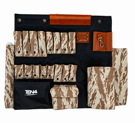 TEN4 Gear Desert Tiger Stripe 32″ Lineman Bucket Tool Board