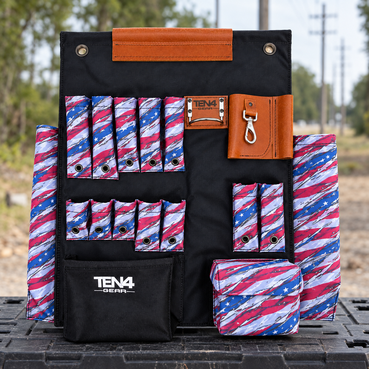 TEN4 Gear patriot 24 inch tool at an outdoor utility worksite