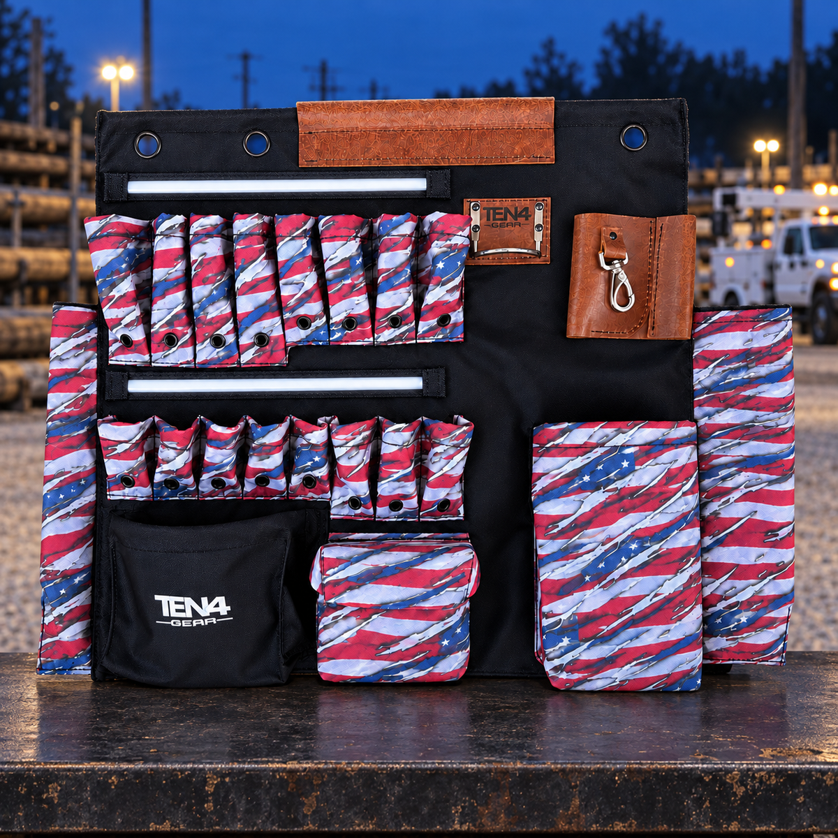TEN4 Gear patriot 32 inch g at an outdoor utility worksite