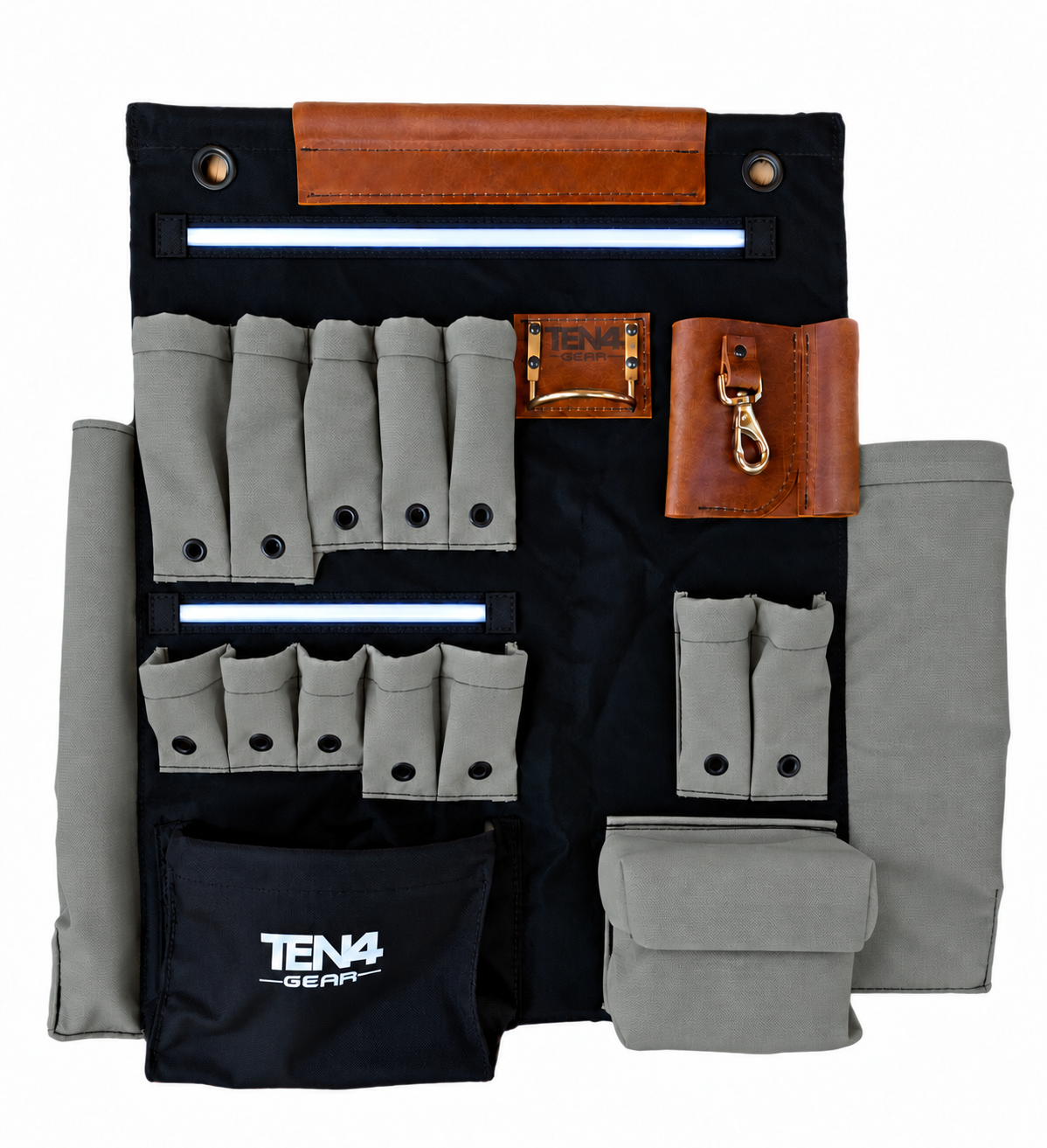 TEN4 Gear Ranger Green 24″ G Board™ – Lighted Lineman Tool Board