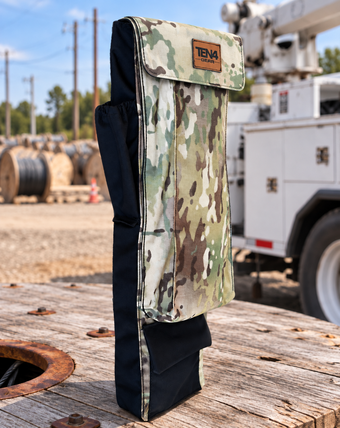 Defender Utility Glove & Sleeve Bag — 29 inch Velcro Flap; extra bottom pocket; approved TEN4 GEAR patch