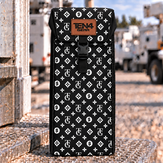 TG Black Classic without side pockets — Buckled Formed Lid