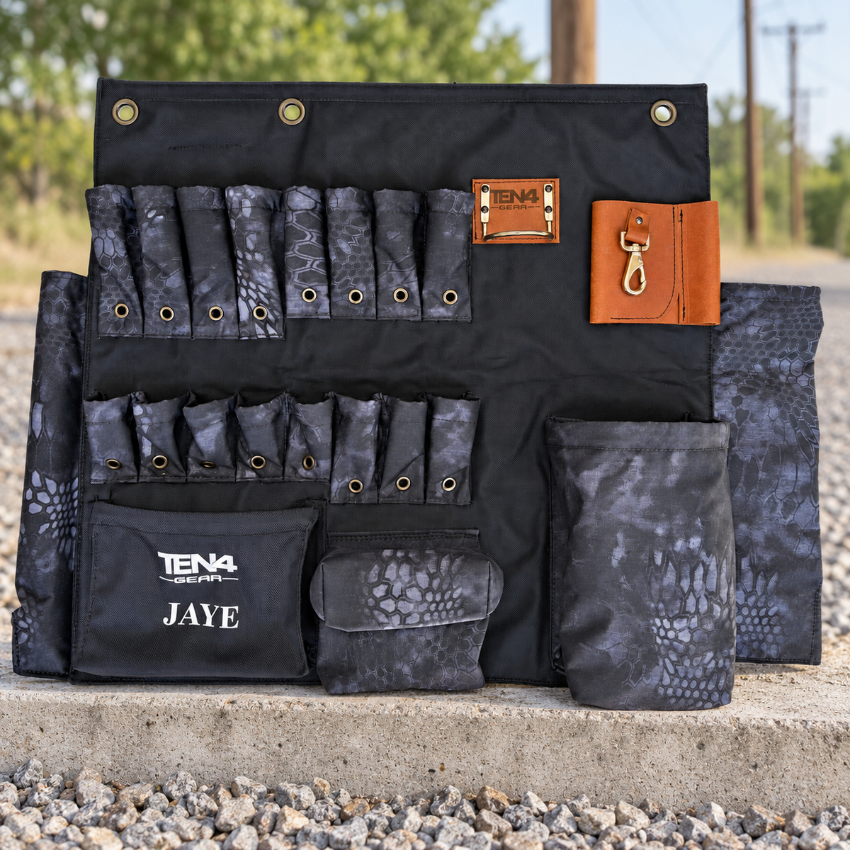 TEN4 Gear Typhon 32 inch tool in an outdoor utility setting