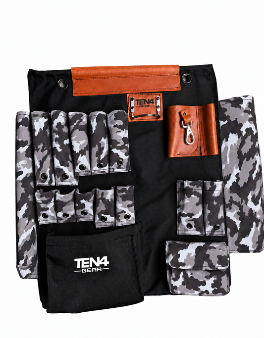 Urban Camo 24″ Tool Board in a studio
