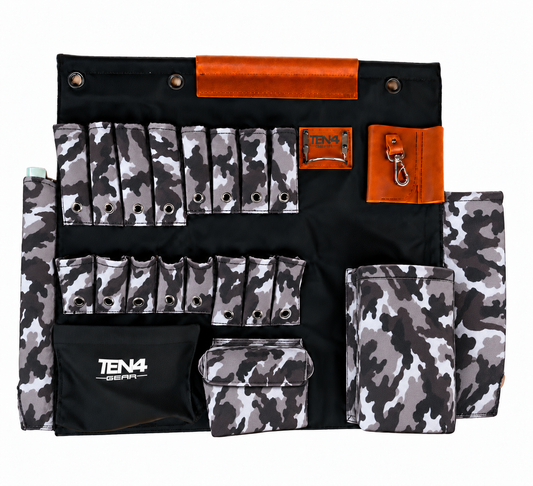 Urban Camo 32″ Tool Board in a studio