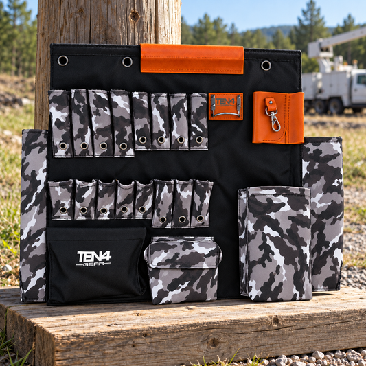 Urban Camo 32″ Tool Board at a jobsite