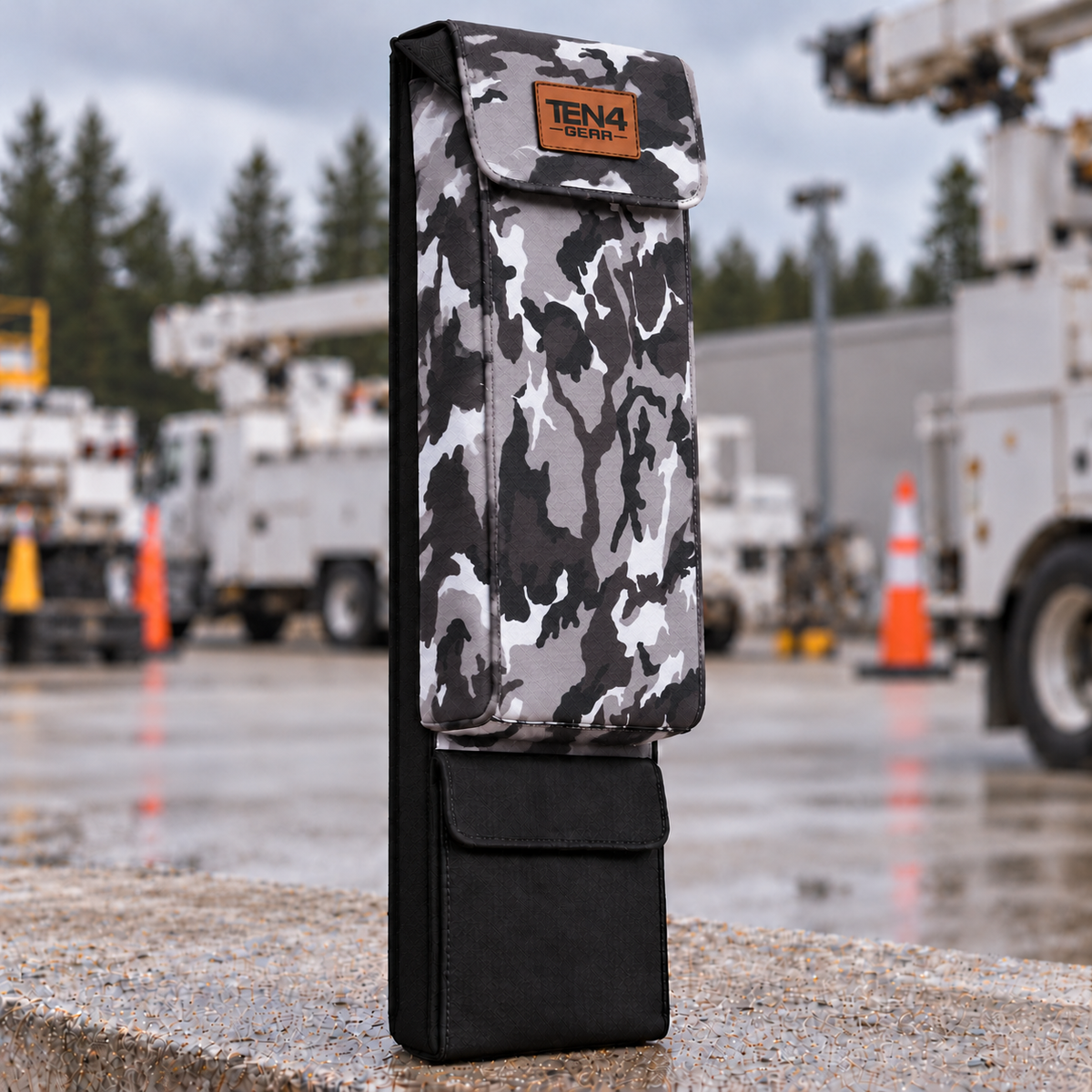 Urban Camo 29-inch Classic — matched to approved 29-inch Urban pattern; Velcro Flap; approved rectangular TEN4 GEAR patch